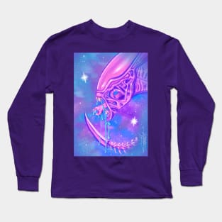 Pastel horror xenomorph Long Sleeve T-Shirt